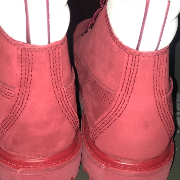 Timberland 2019 Red Nubuck - Picture 3 of 5